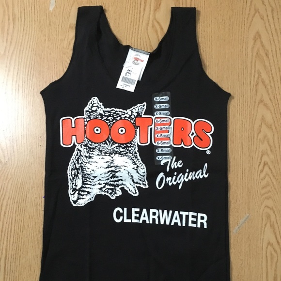 New Hooters Girl Uniform Tank Top from Clearwater Florida Sizes Xs Small Medium - Picture 7 of 10